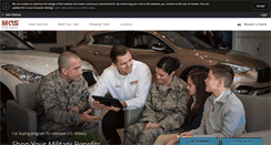 Desktop Screenshot of militaryautosource.com